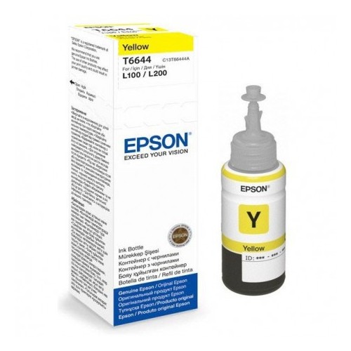 Bouteille d'encre Epson T6644 - Jaune 70ml | Impression de Haute Qualité | Zoom.com.tn