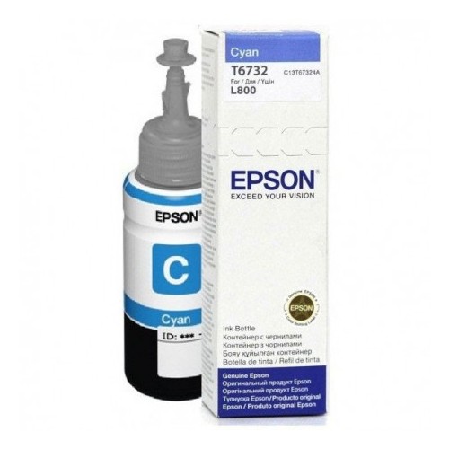Bouteille d'encre Epson T6732 Cyan 70ml