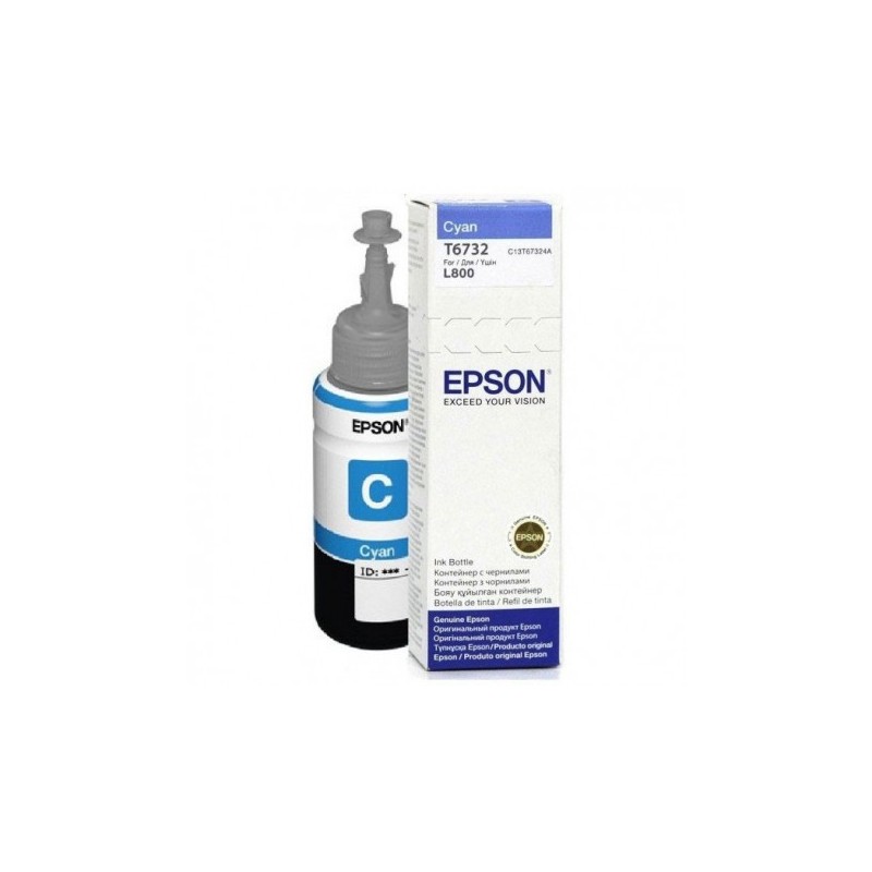 Bouteille d'encre Epson T6732 Cyan 70ml