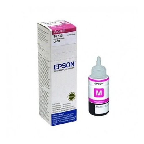 Bouteille d'encre Epson T6733 Magenta 70ml