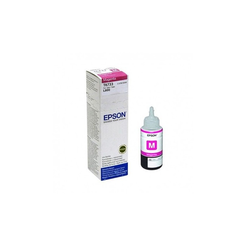 Bouteille d'encre Epson T6733 Magenta 70ml