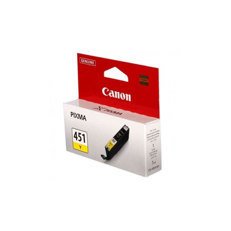 Cartouche d'encre Jaune Canon CLI451J
