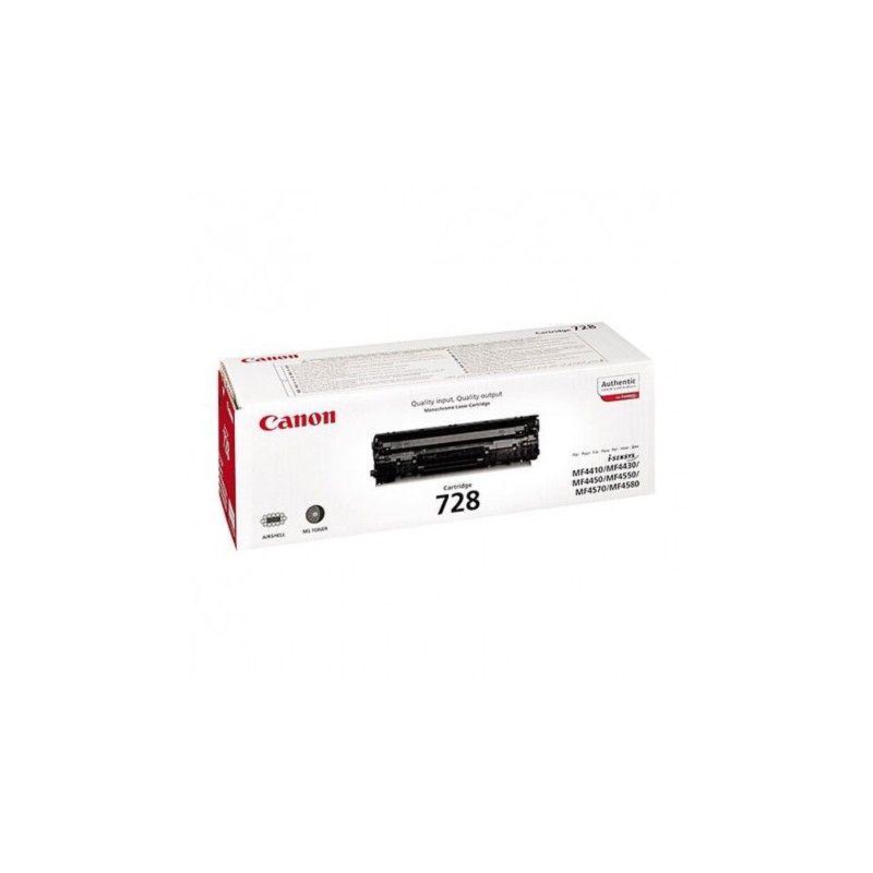 toner laser canon 728 couleur noir