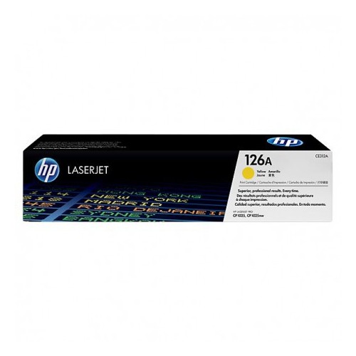 Toner laser HP 126A Jaune (CE312A)