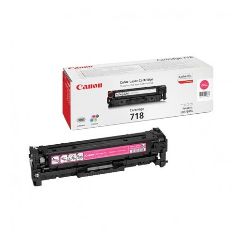 Toner Laser Canon 718 Magenta