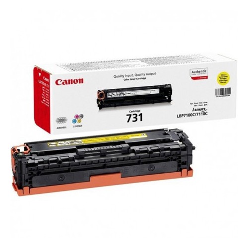 toner laser canon 731 couleur jaune
