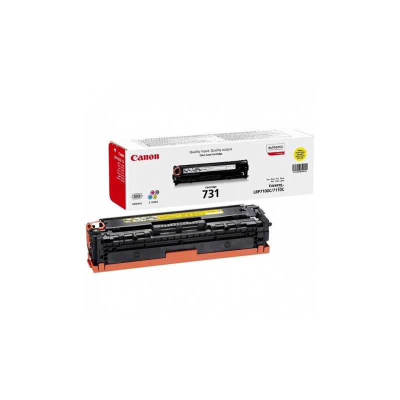 toner laser canon 731 couleur jaune