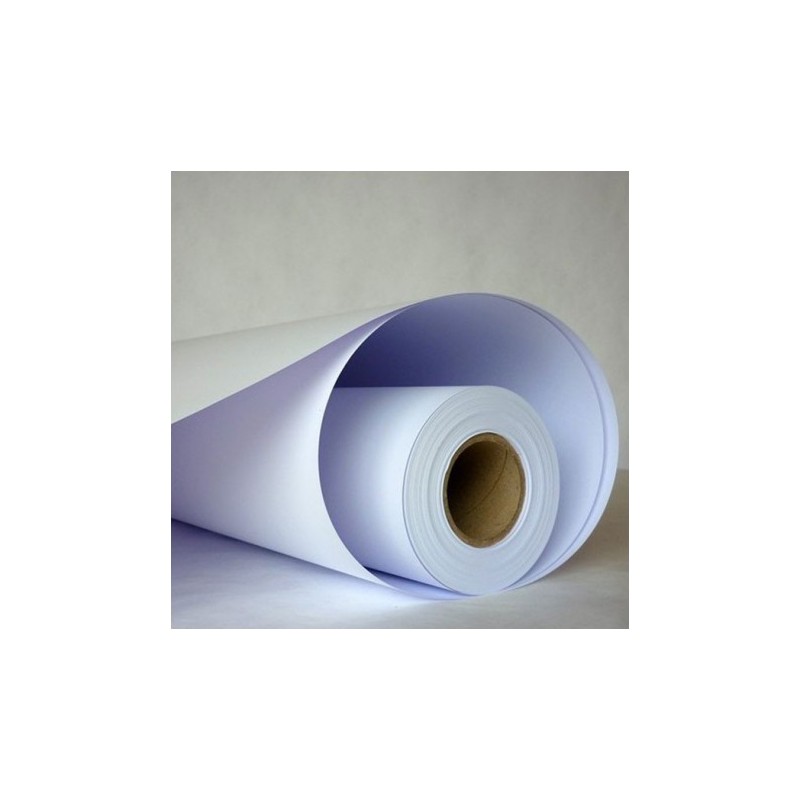 Rouleau Papier Couché 91.4 cm * 30m / 120 Gr - EVOLUTION