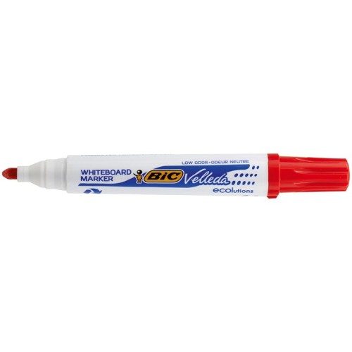 Markeur Bic pour tableau Blanc - Rouge