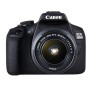 Canon EOS 2000D - Appareil photo Reflex pour débutants - Objectif 18-55mm inclus