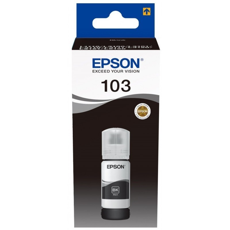 Bouteille d'encre Epson ECOTANK 103 Noir 65ml