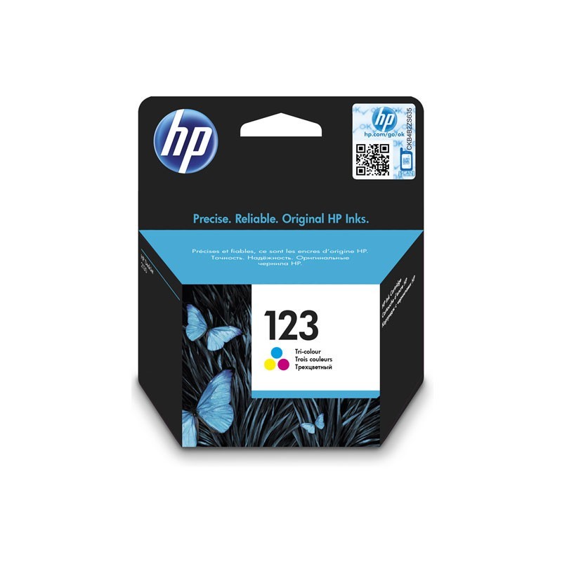 Cartouche d'encre HP 123 Couleur (HPF6V16AE)