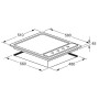 Table de cuisson Focus F400X 60 cm - Inox