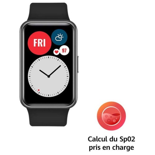 Montre Connecté HUAWEI Watch Fit - Noir