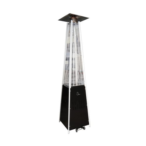 Chauffage de Terrasse COALA Pyramide En Acier Inoxydable