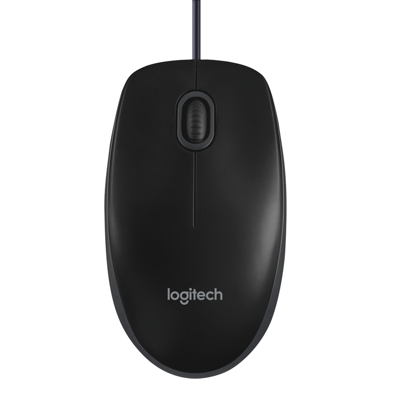 Souris Optique Logitech USB B100 / Noir