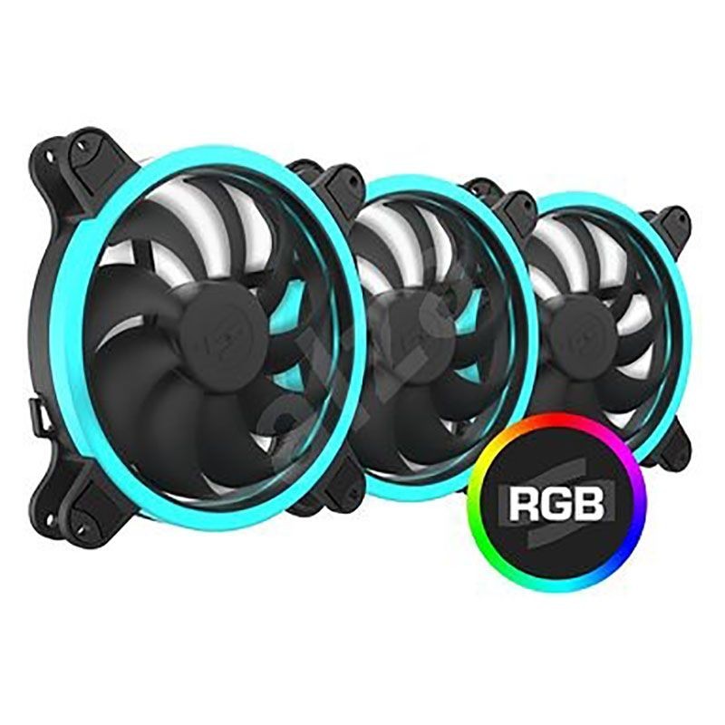 Ventilateur pour Processeur SilentiumPC Fan 14cm Corona HP RGB 140 3xPack