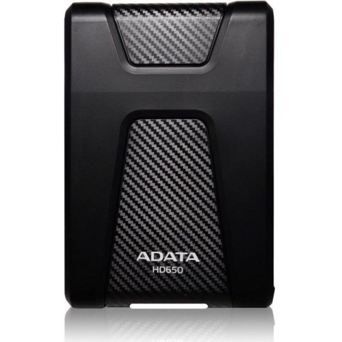 Disque dur externe Adata 2To HD650 USB 3.0 2.5" - Antichoc - Noir