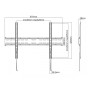 Support TV Mural - SBOX PLB-2546F / 37"-70" Support TV Mural - SBOX PLB-2546F / 37"-70"