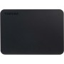 Disque dur externe Toshiba Canvio 2,5" 4To Noir en vue de face. Disque dur externe Toshiba Canvio 2,5" 4To Noir en vue de face.