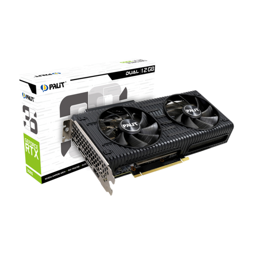 Carte Graphique PALIT VGA RTX3060 DUAL - 12GB GDDR6
