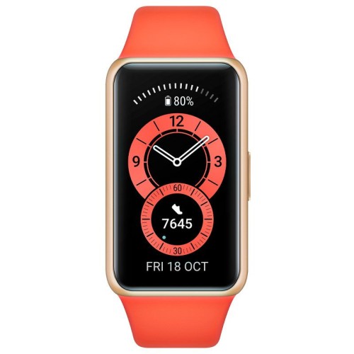 Montre Connecté HUAWEI BAND 6 Amber Sunrise Montre Connecté HUAWEI BAND 6 Vert