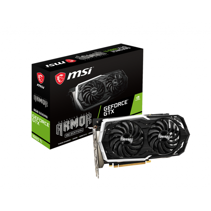 Carte Graphique MSI GEFORCE GTX 1660 TI VENTUS XS 6G