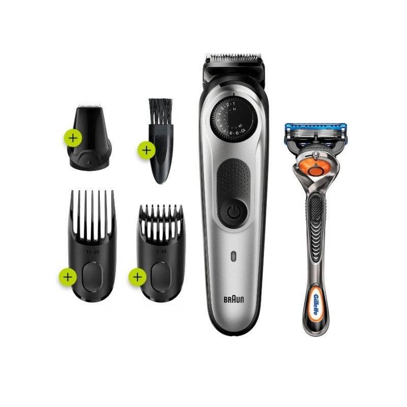 TONDEUSE À CHEVEUX ET BARBE BRAUN BT5260 - SILVER