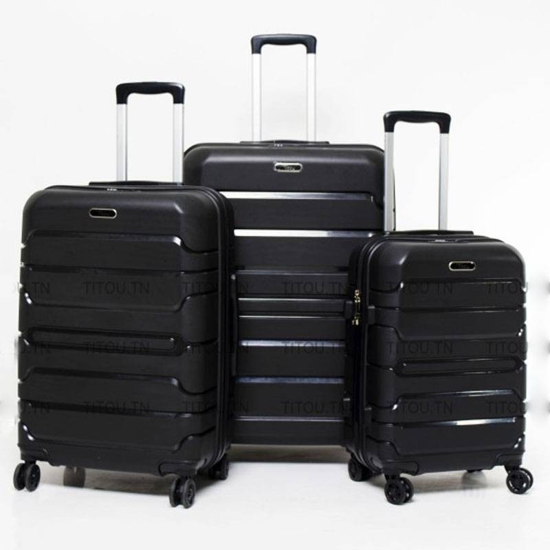 Set de trois valises - Titou - Bleu