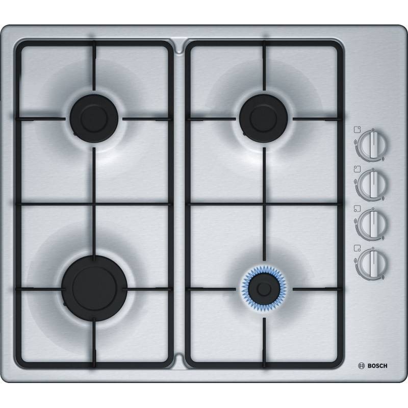 Table de cuisson Gaz BOSCH 60 cm Inox