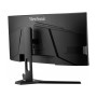 vue arrière droite de Moniteur Gaming Viewsonic incurvé 34'' -VX3418 - 144Hz - 1ms (MPRT)