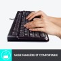 Clavier USB Logitech K120 Azerty