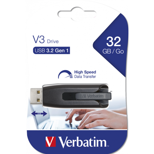 Flash Disque Verbatim Store 'n' Go - 32Go - USB 3.2