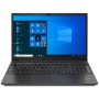 pc portable thinkpad e14 gen2- i5 11e gen 8go 512go ssd front view noir