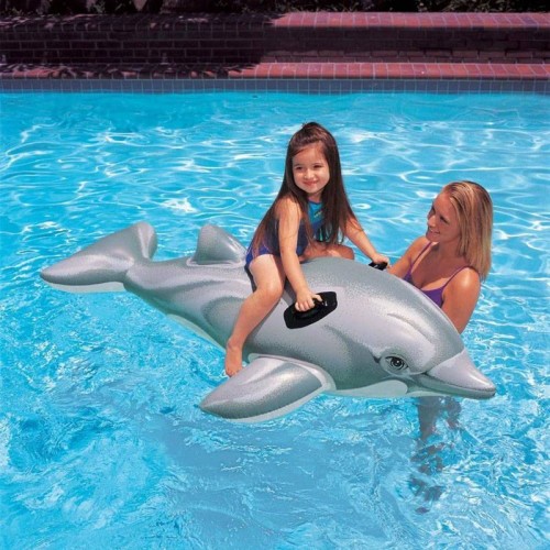 Bouée Baleine Gonflable Intex 58535 avec Poignées Tunisie