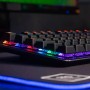 CLAVIER GAMER MÉCANIQUE The G-Lab Keyz Carbon v3 - SWITCH BLUE