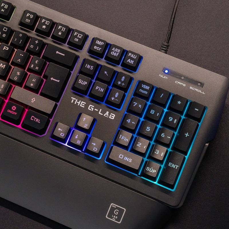 CLAVIER GAMER The G-Lab Keyz Palladium