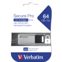 Clé USB  Verbatim  Clé Secure Pro USB 3.2 Gen 1 - 64 Go 98666