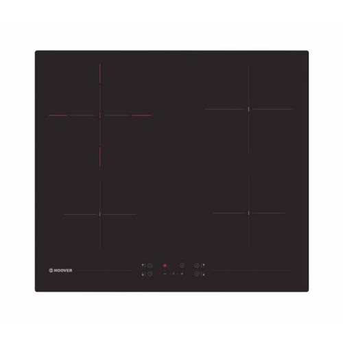 Plaque de Cuisson Électrique HOOVER HH64DCT 4 Feux 60 cm - Noir