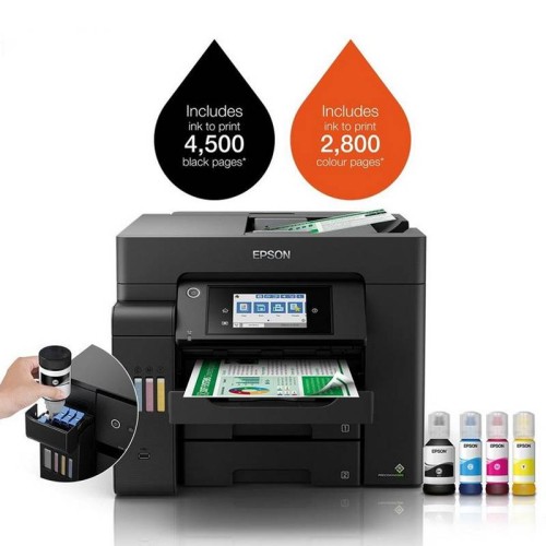 Imprimante à réservoir intégré Multifonctions 4en1 Epson EcoTank L6550 -Wifi