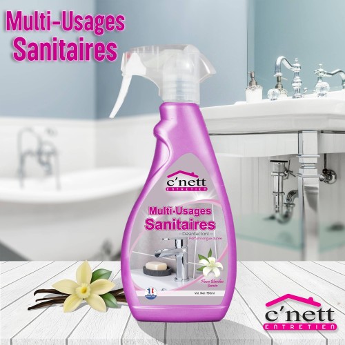 C'NETT SANITAIRE MULTI-USAGES 750ML C'NETT SANITAIRE MULTI-USAGES 750ML