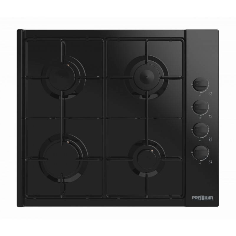 Plaque de cuisson encastrable PREMIUM  60 cm 4 Feux APB 640 B02  - Noir
