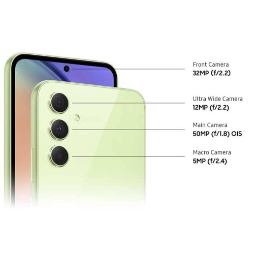 Smartphone SAMSUNG Galaxy A54 5G - 6Go/128Go - Blanc - SM-A546E/DS