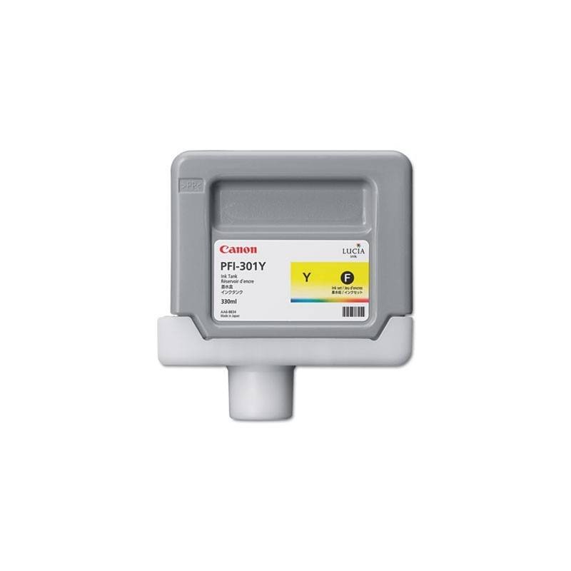 Cartouche encre Canon PFI-301J l Jaune