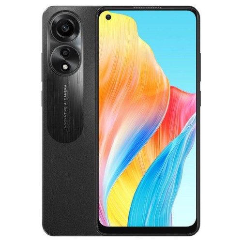 Smartphone  OPPO A78 l 6.43'' l 4G l Double SIM l 8 Go + 256Go l Noir