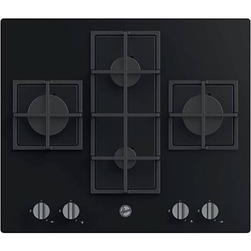 Plaque de Cuisson HOOVER HVG6DK3B-4U2 4 Feux 60 cm - Noir