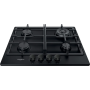 Plaque De Cuisson Encastrable WHIRLPOOL TKRL661NB l 4 feux l Noir Plaque De Cuisson Encastrable WHIRLPOOL TKRL661NB l 4 feux l Noir