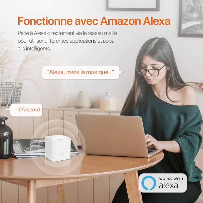 Système WiFi Mesh Tenda | NOVA MW3 | AC1200