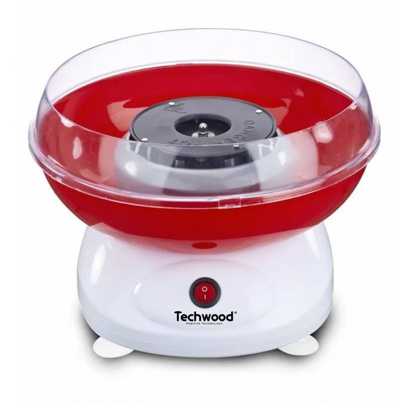 Machine à Barbe à Papa Techwood TBAP-505 - Blanc & Rouge