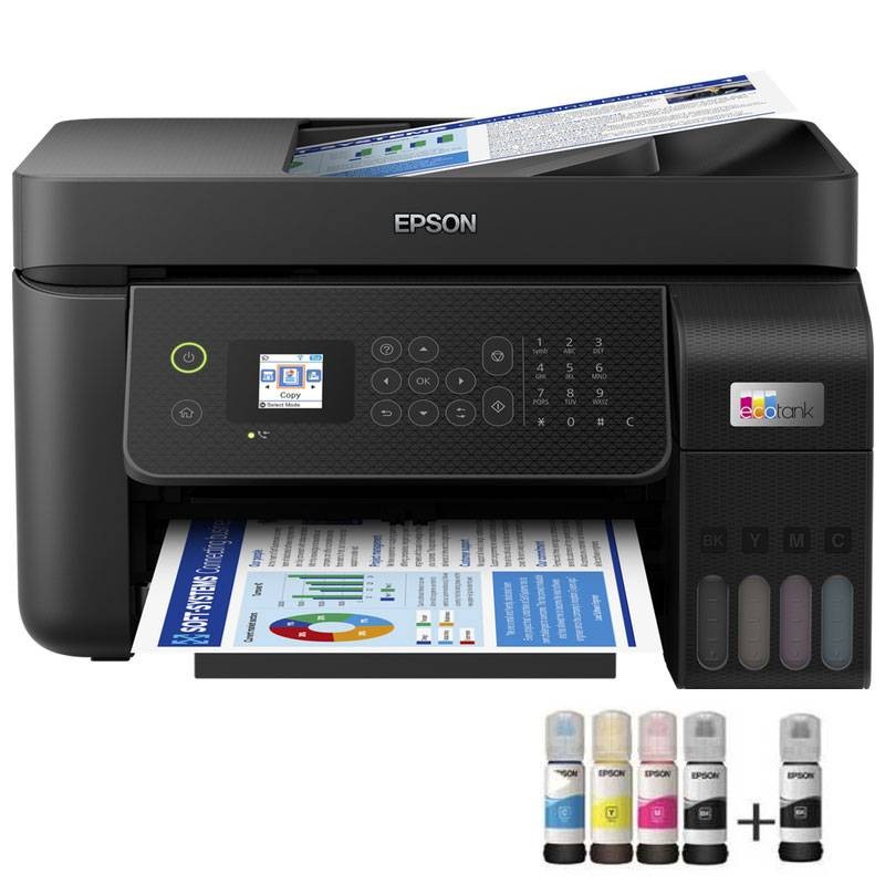 Imprimante Jet d'Encre à Réservoir Intégré EPSON L5290 ECOTANK  4En1 Couleur - Wifi